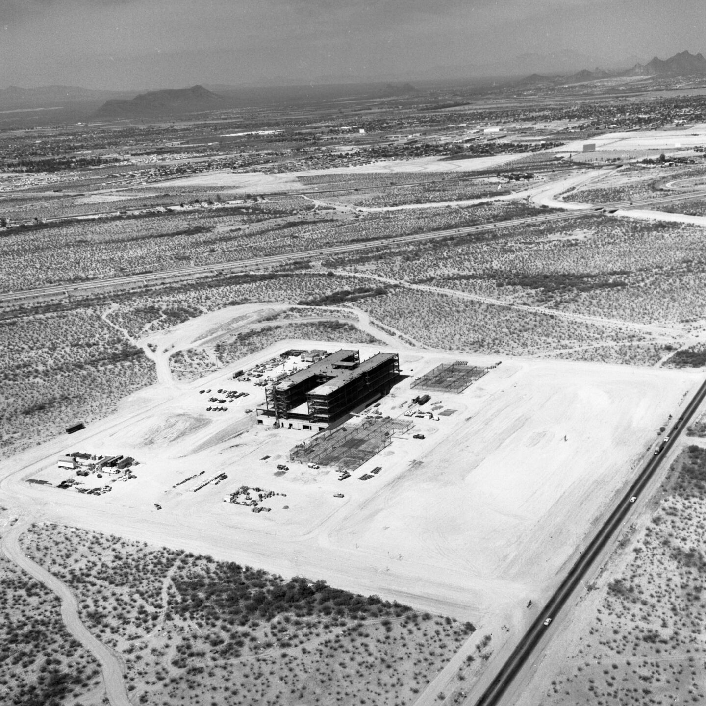 Tucson aerial photos, 1975